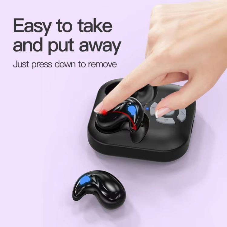 Bluetooth Sleep Earphones Video Like Remote Control E-book Page Turner(Skin Color) by bashfashion