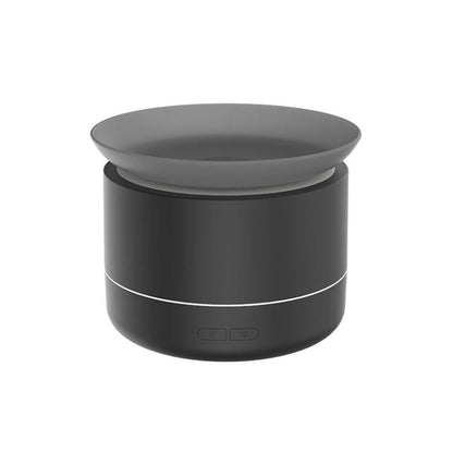 200ml Sea of Clouds Aroma Diffuser Essential Oil Humidifier with 7-Color Mood Lights USB-Powered, Color: Black by bashfashion