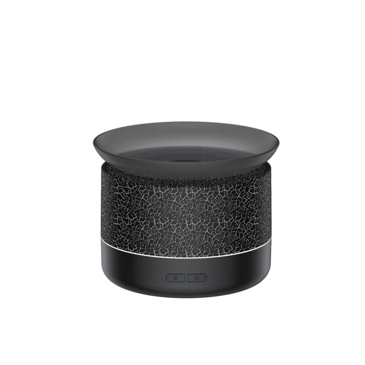 200ml Sea of Clouds Aroma Diffuser Essential Oil Humidifier with 7-Color Mood Lights USB-Powered, Color: Lava Black by bashfashion