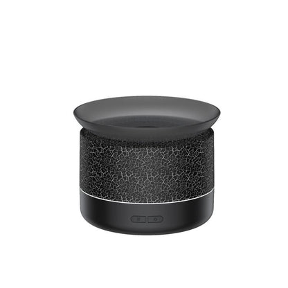 200ml Sea of Clouds Aroma Diffuser Essential Oil Humidifier with 7-Color Mood Lights USB-Powered, Color: Lava Black by bashfashion