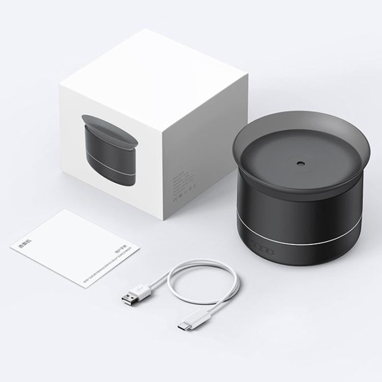 200ml Sea of Clouds Aroma Diffuser Essential Oil Humidifier with 7-Color Mood Lights USB-Powered, Color: White by bashfashion