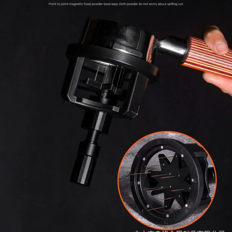58mm Rotating Magnetic WDT Tool for Espresso Adjustable Height Coffee Needle Distributor Coffee Grounds Fluffing Tool by bashfashion