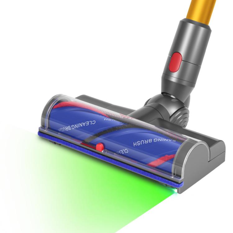 For Dyson V7/V8/V10/V11/V15 High Torque Direct-Drive Cleaner Head with Green Laser Dust Detection by bashfashion
