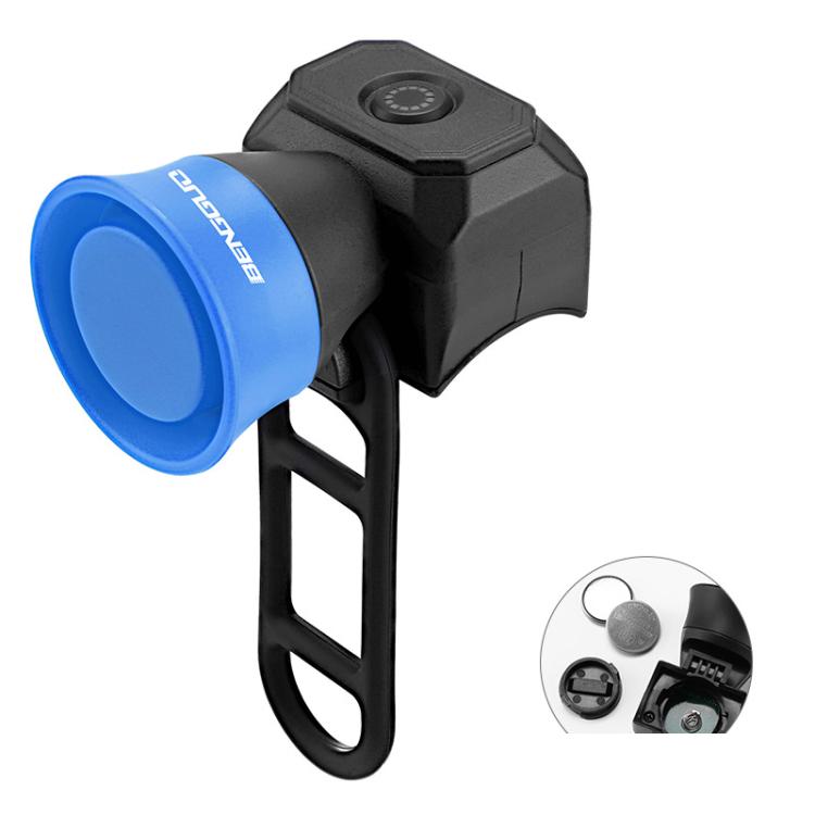 BENGGUO Bicycle Electronic Bell Mini Waterproof Cycling Equipment, Color: Battery Blue by BENGGUO