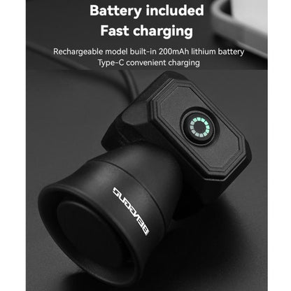 BENGGUO Bicycle Electronic Bell Mini Waterproof Cycling Equipment, Color: Battery Black by BENGGUO