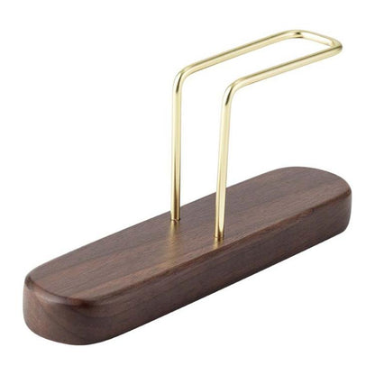 Walnut Wood Coffee Filter Paper Holder Household Filter Paper Box Solid Wood Storage Stand by bashfashion