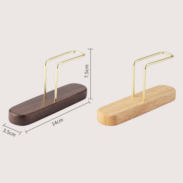 Oak Wood Coffee Filter Paper Holder Household Filter Paper Box Solid Wood Storage Stand by bashfashion