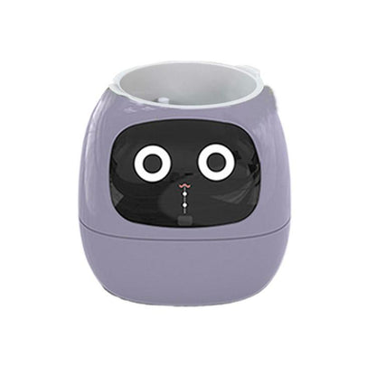 Smart Plant Pot With Multi-Sensors WiFi Plant Monitor With 2-Inch Screen Compatible With Mi/Tuya Home Ecosystem(Purple) by bashfashion