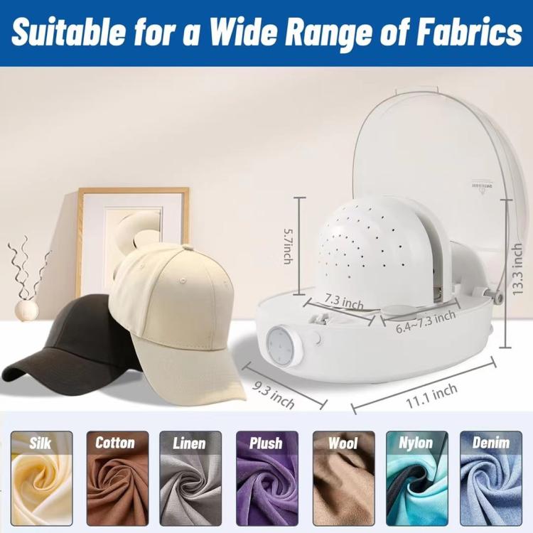 Multifunctional Hat Wig Care Cleaning Disinfection Steam Ironing Machine(US Plug) by bashfashion
