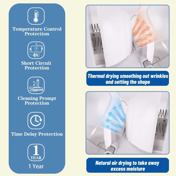 Multifunctional Hat Wig Care Cleaning Disinfection Steam Ironing Machine(US Plug) by bashfashion