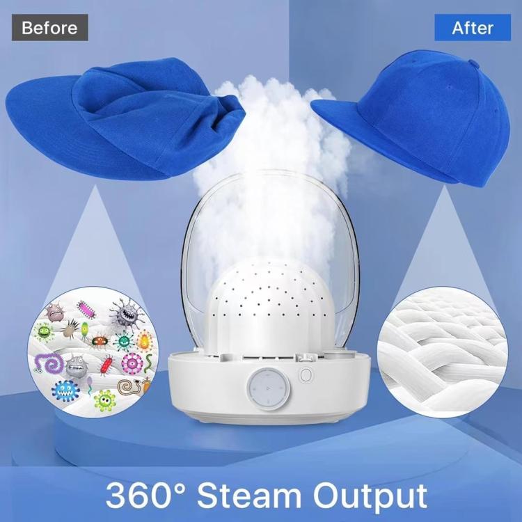 Multifunctional Hat Wig Care Cleaning Disinfection Steam Ironing Machine(US Plug) by bashfashion