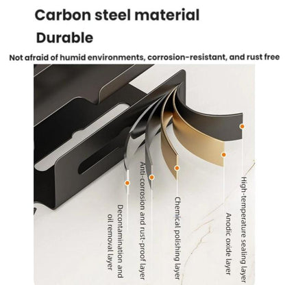 For Dyson Multi-Function Curling Iron Punch-Free Hair Dryer Storage Stand(Black For HS01/05) by bashfashion