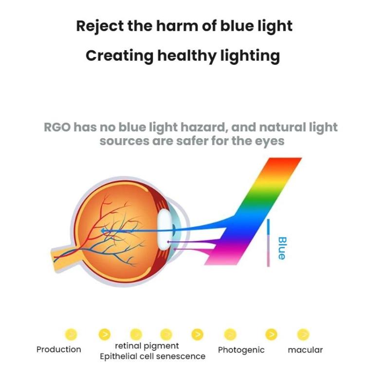 LED Desk Lamp Children Study Reading Eye-Protecting Bedside Light, Specification: Rechargeable by bashfashion