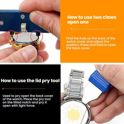 12pcs /Set Watch Back Repair Tool Set by bashfashion