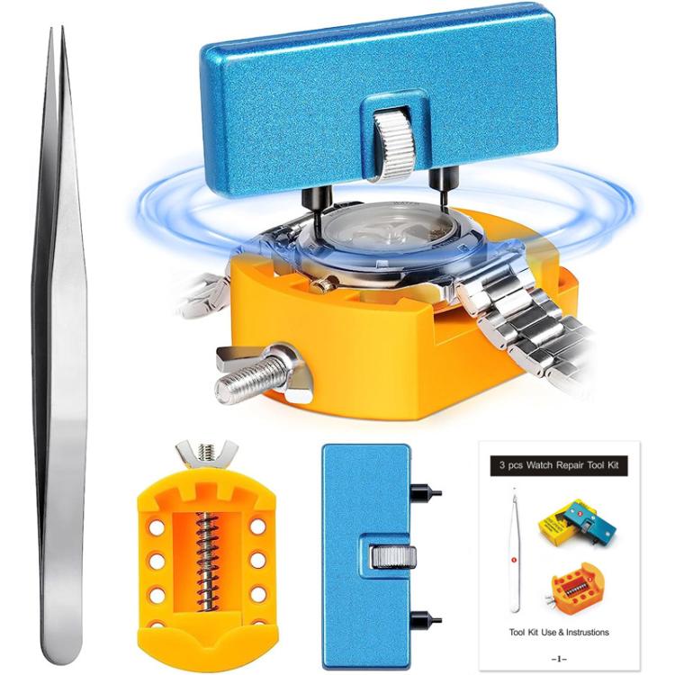 3pcs /Set Watch Back Cover Repair Battery Replacement Tool Set by bashfashion