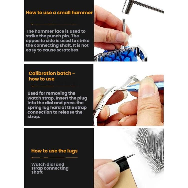 41pcs /Set Manual Watch Repair Strap Removal Tool Set(TZ2-128) by bashfashion