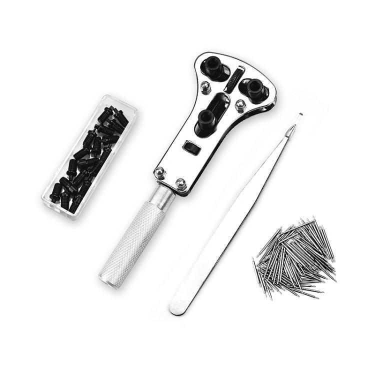 168pcs /Set Watch Repair Battery Replacement Tool Kit(TZ1-042) by bashfashion