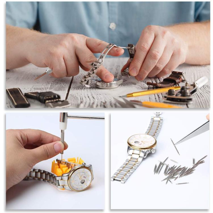 168pcs /Set Watch Repair Battery Replacement Tool Kit(TZ1-042) by bashfashion