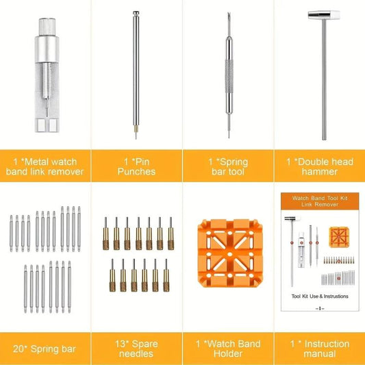 39pcs /Set Watch Repair Adjustment Strap Removal Tool Set(TZ2-086) by bashfashion