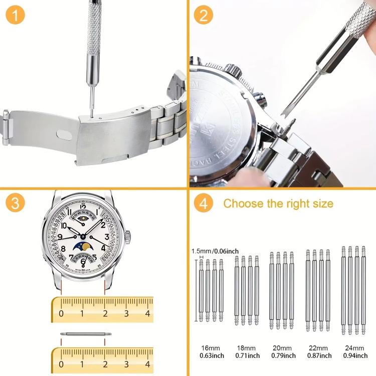 39pcs /Set Watch Repair Adjustment Strap Removal Tool Set(TZ2-086) by bashfashion