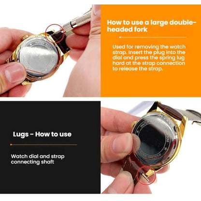 10pcs /Set Watch Band Removal And Repair Tool Set(TZ2-125) by bashfashion