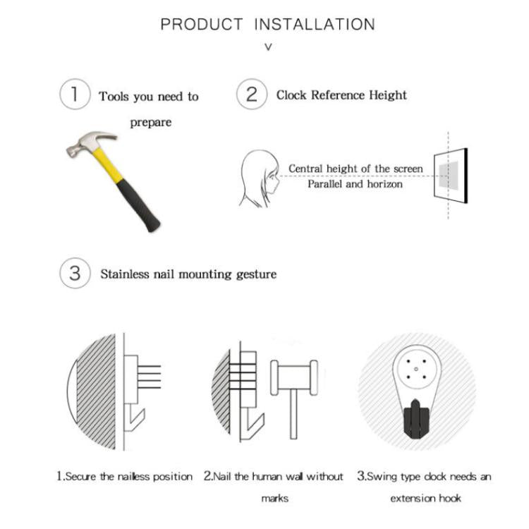 11 inch Elephant 3D Stereoscopic Living Room Decorative Silent Wall Clock(APC103) by bashfashion