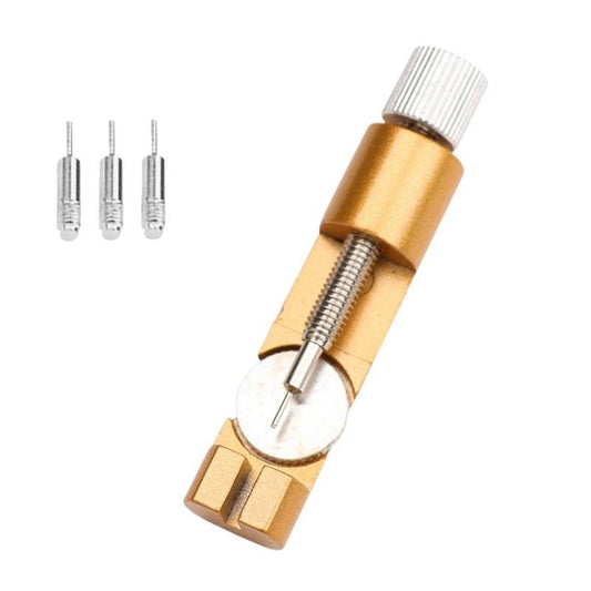 Watch Repair Tools Watch Band Length Adjustment Tool Band Remover With Elevated Platform Design(Gold) by bashfashion