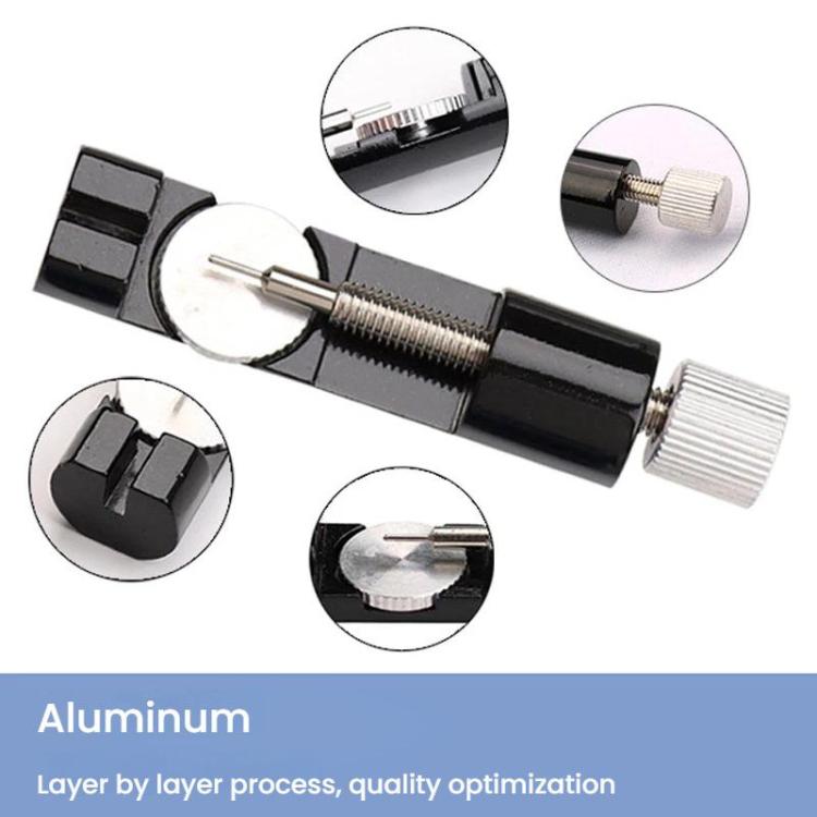 Watch Repair Tools Watch Band Length Adjustment Tool Band Remover With Elevated Platform Design(Gold) by bashfashion