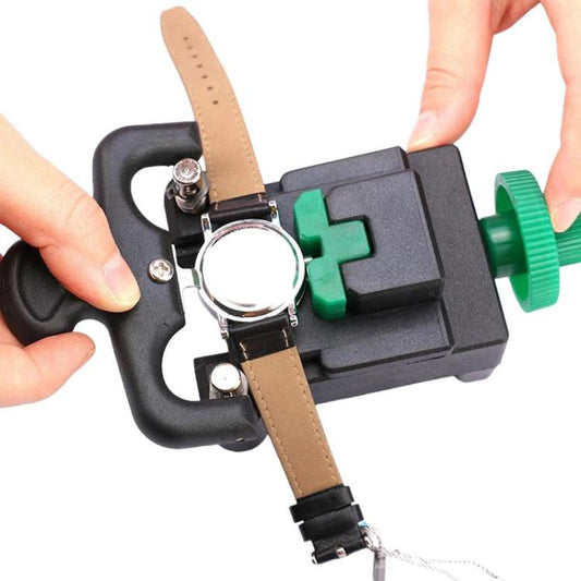 Watch Repair Tools Watch Case Opener Wristwatch Case Opening Tool(Black) by bashfashion