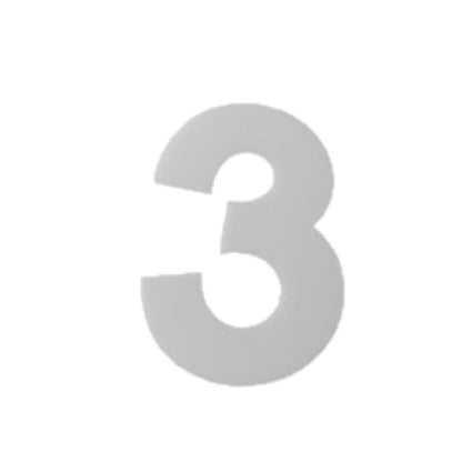 2 PCS Numbers Cake Mold Cake Decorating Tools(3#58151) by bashfashion