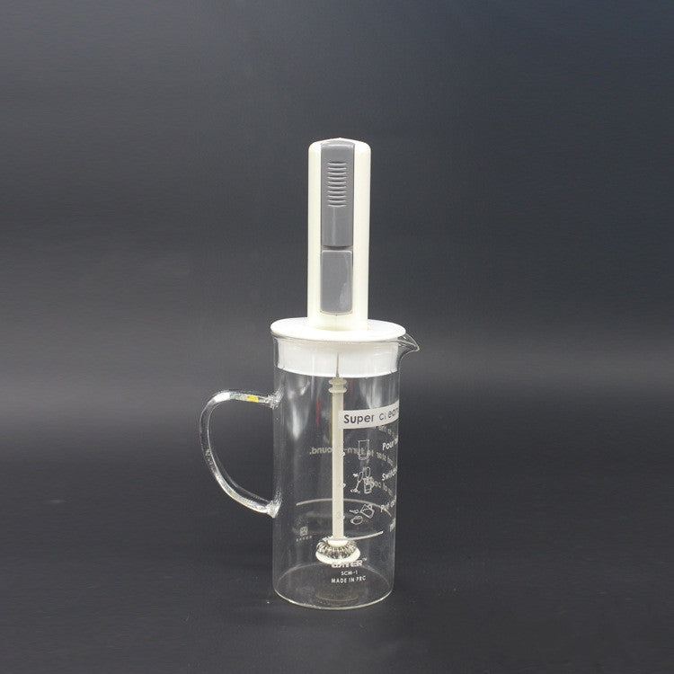 Mini Handheld Hlectric Egg Mixer Cream Coffee Cake Household Blender Eggs Mixer(White) by bashfashion