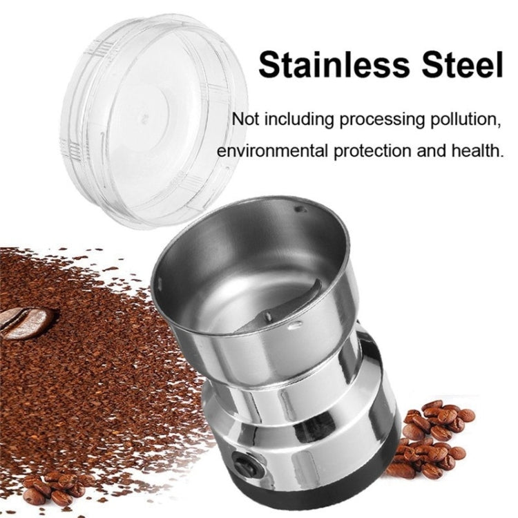 Multi-functional Coffee Grinder Stainless Electric Bean Grinder Herbal Medicine Grinding Machine, AU Plug by bashfashion