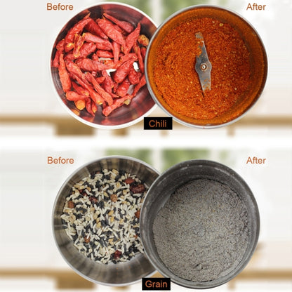 Multi-functional Coffee Grinder Stainless Electric Bean Grinder Herbal Medicine Grinding Machine, AU Plug by bashfashion