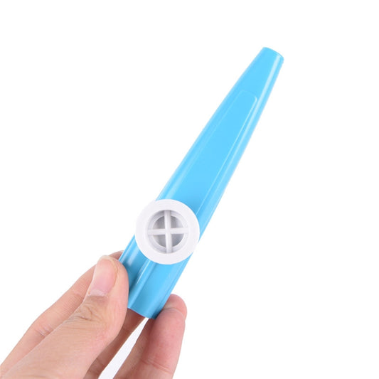 10PCS Plastic Kazoo Children Accompaniment Instrument, Random Color Delivery by bashfashion