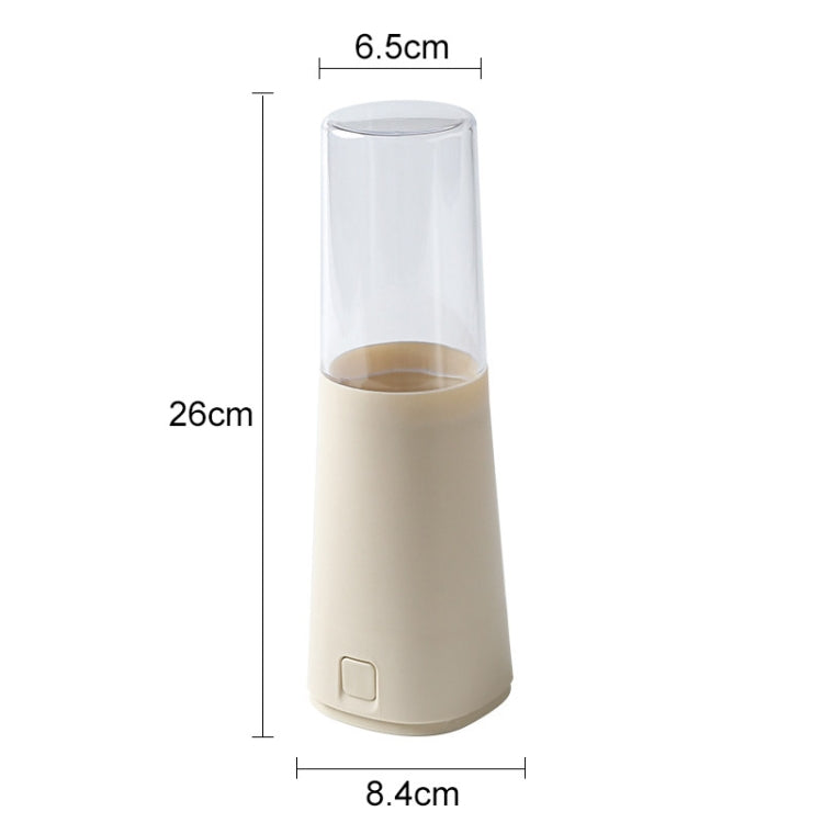 Dustproof Kitchen Drain Household Plastic Cutlery Storage Chopsticks Box with Lid(Apricot) by bashfashion