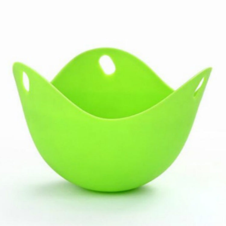 Silicone Egg Cooker Egg Bracket Kitchen Tools Pancake Cookware Bakeware Steam Eggs Plate Tray Green by bashfashion