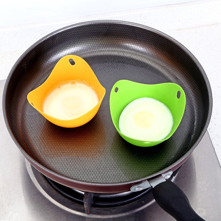 Silicone Egg Cooker Egg Bracket Kitchen Tools Pancake Cookware Bakeware Steam Eggs Plate Tray Green by bashfashion
