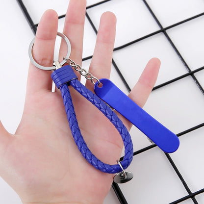 Scooter Beer Bottle Opener with Keychain Pendant Multifunctional Small Toy, Color:Blue Rope + Blue Skateboard by bashfashion