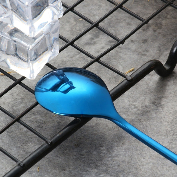 Creative Musical Note Spoon Coffee Stirring Scoop Stainless Steel Titanium Music Bar Spoon Gift Spoon(Black) by bashfashion