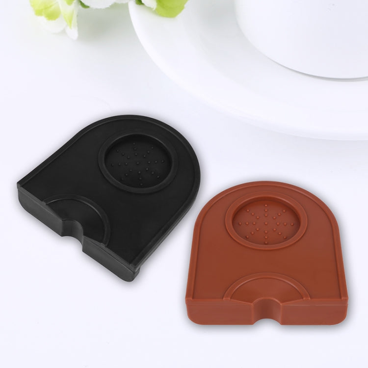 Pressure Pad Non-slip Filling Corner Coffee Pad, Size:Small 12.5×14cm(Black) by bashfashion
