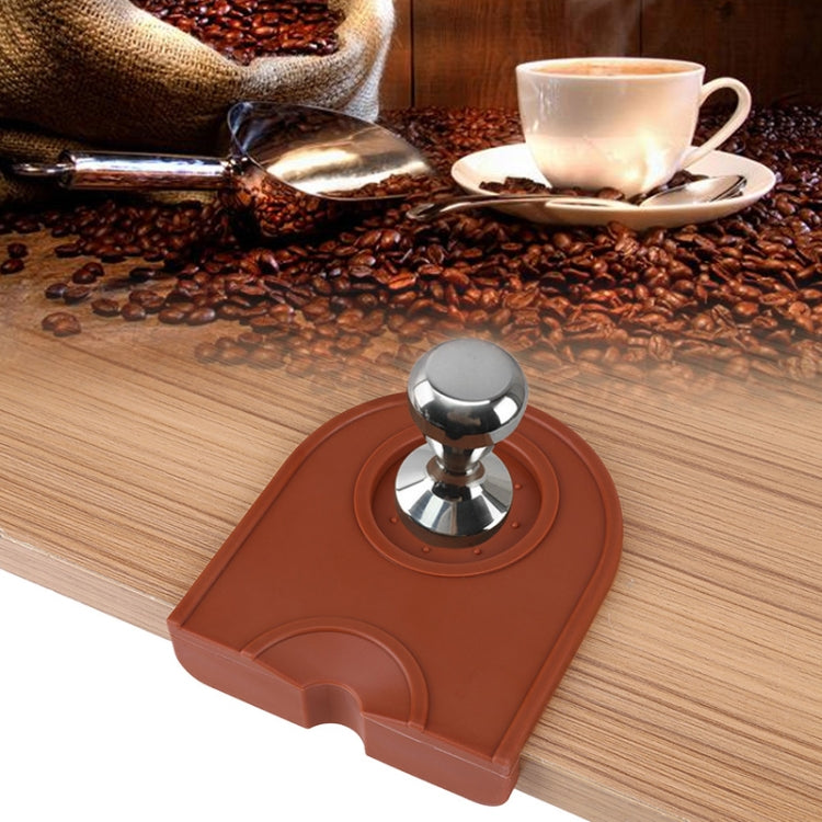 Pressure Pad Non-slip Filling Corner Coffee Pad, Size:Small 12.5×14cm(Brown) by bashfashion