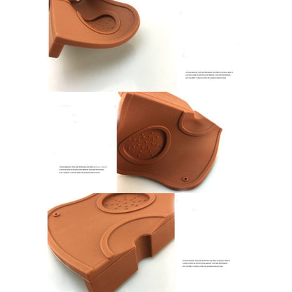 Pressure Pad Non-slip Filling Corner Coffee Pad, Size:Extra Large 16×22cm(Brown) by bashfashion