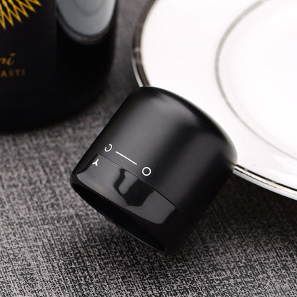 Metal Dust-Proof Sealed Vacuum Wine Bottle Cap Stopper(Style A SP-019) by bashfashion