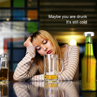 2 PCS 304 Stainless Steel Quick Freezing Ice Wine Cooler Portable Cooling Rod Cooling Wine Rod by bashfashion