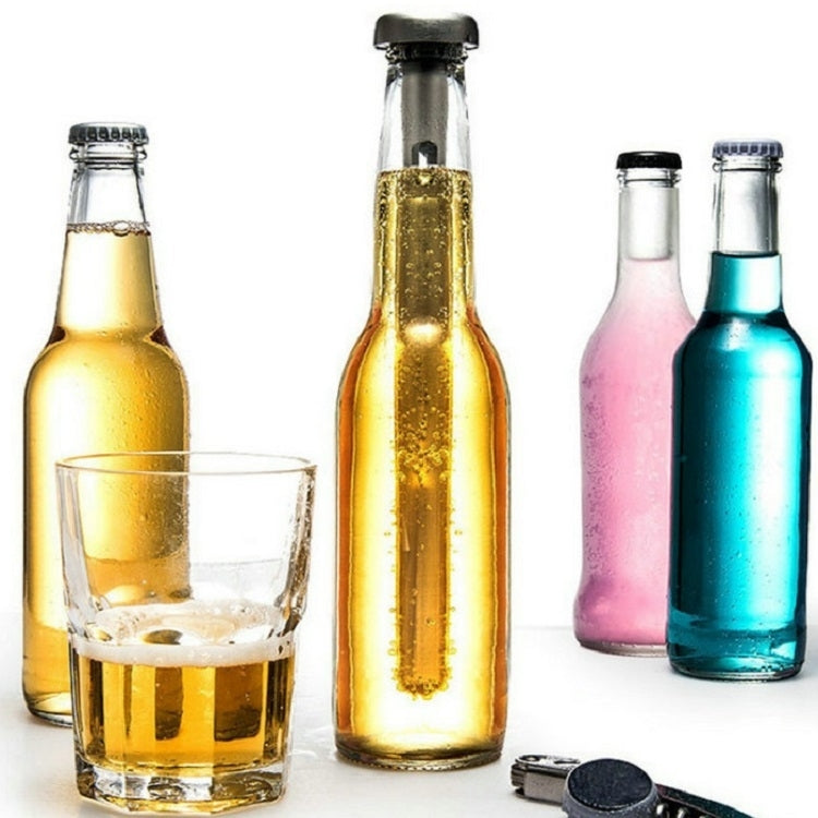 2 PCS 304 Stainless Steel Quick Freezing Ice Wine Cooler Portable Cooling Rod Cooling Wine Rod by bashfashion