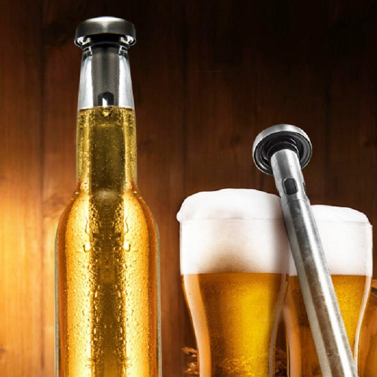 2 PCS 304 Stainless Steel Quick Freezing Ice Wine Cooler Portable Cooling Rod Cooling Wine Rod by bashfashion