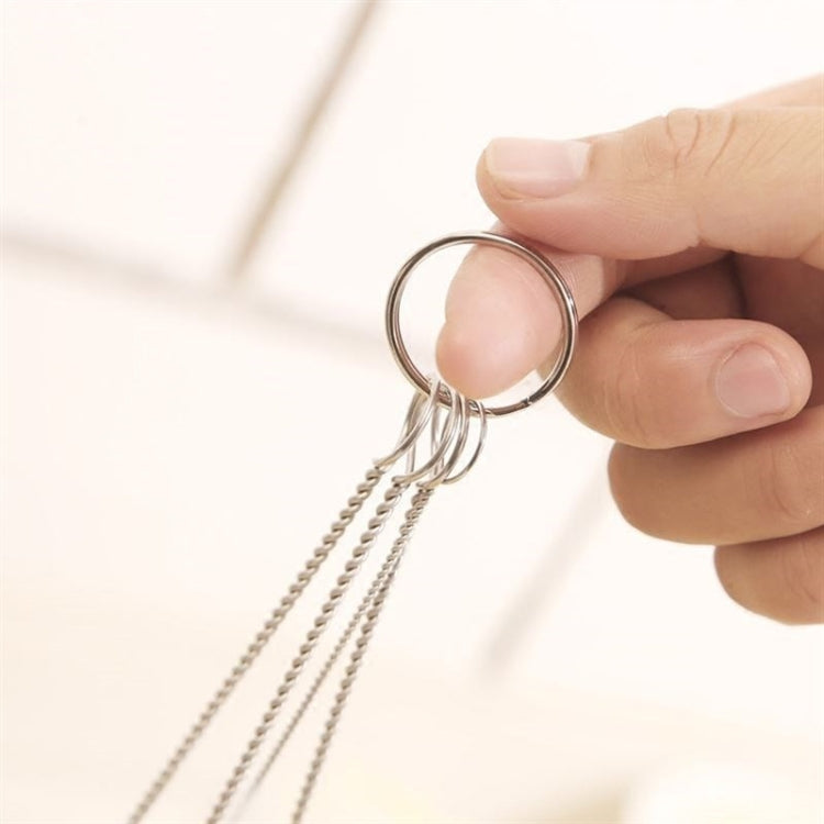 2 Sets Stainless Steel Wash Pipe Straw Brush Cleaner by bashfashion