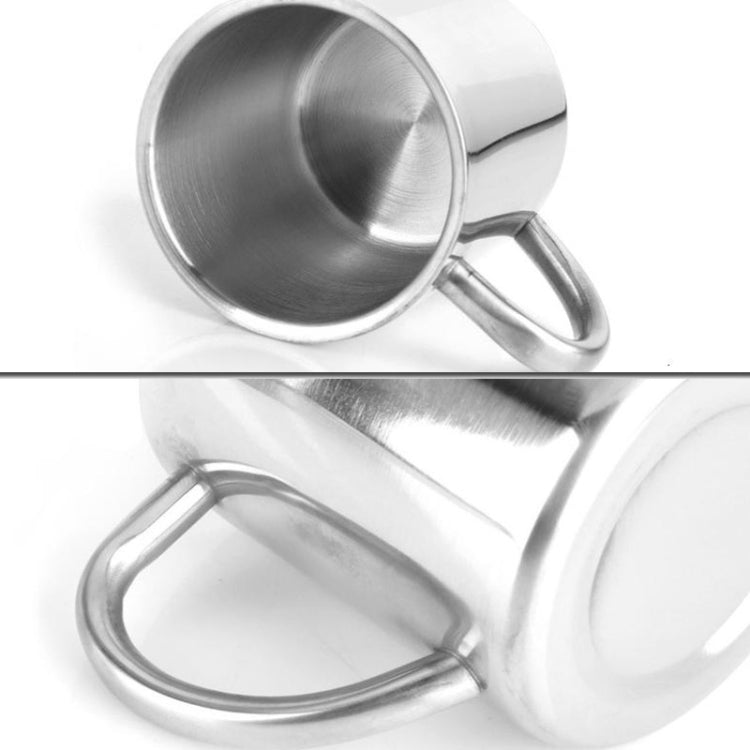 Double Wall Stainless Steel Coffee Mug Portable Termo Cup Travel Tumbler Coffee Jug Milk Tea Beer Cups Double Office Water Mugs(210ML) by bashfashion