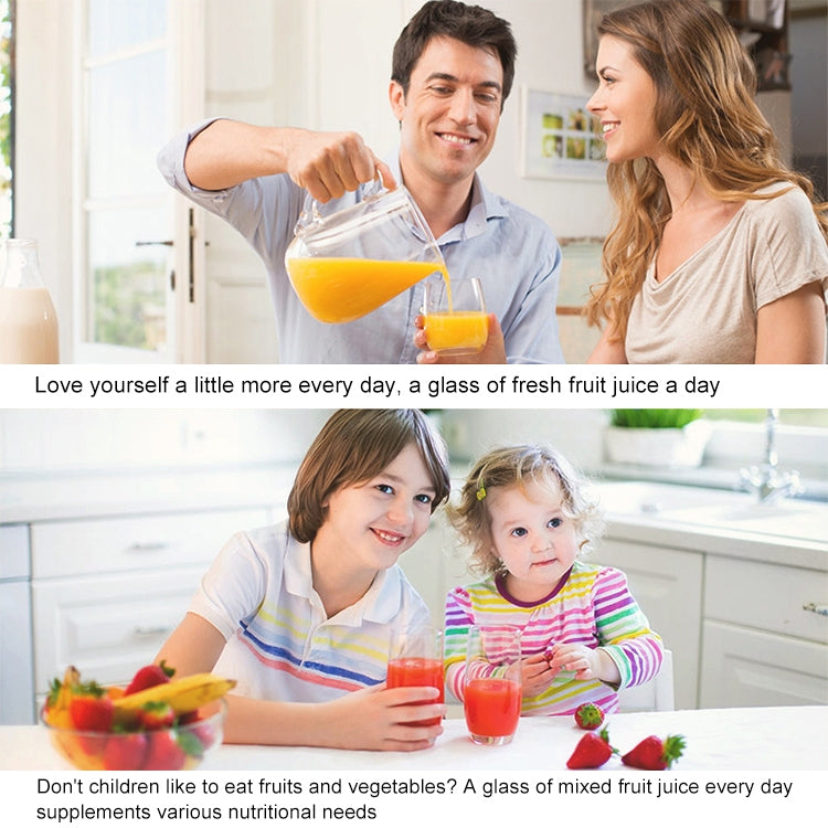 500ml Mini Portable Electric Juicer Cup USB Rechargeable Juicer Blender Maker Shaker Squeezers Fruit Orange Juice Extractor(Pink) by bashfashion