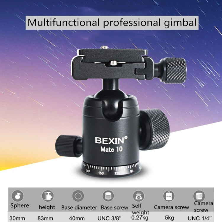 BEXIN Mate 10 Mobile Phone Camera Desktop Aluminum Alloy Tripod Mount Live Broadcast Selfie Stick Tripod by BEXIN